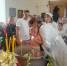 Массовое крещение местных жителей в храме-часовне в честь прп. Тихона Калужского д. Ипатова Катайского муниципального округа совершил настоятель храма, эконом Далматовской обители иеромонах Софроний (Григорьев) - Успенский Далматовский мужской монастырь