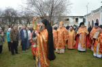 Во вторник Светлой седмицы епископ Шадринский и Далматовский Владимир возглавил Божественную литургию в Скорбященском храме Успенского Далматовском мужского монастыря